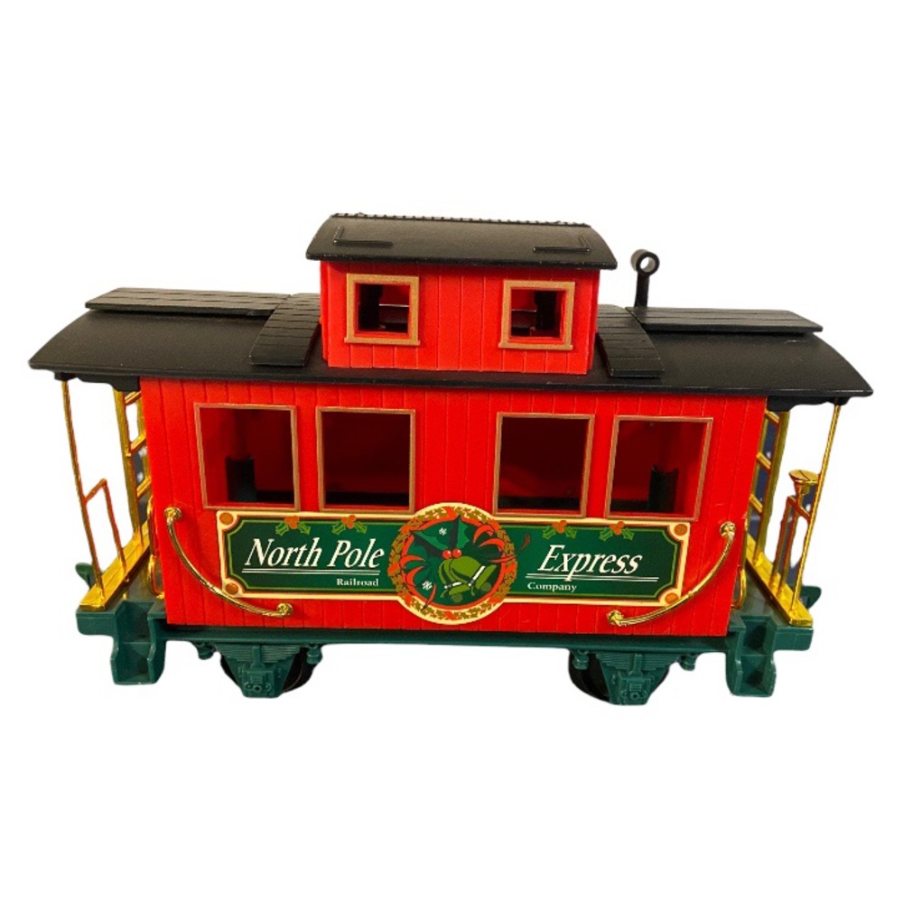Caboose North Pole Holiday Express Christmas Train Set EZTEC 37198 G Scale